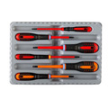 BE-9884S ERGO™ VDE Insulated Screwdriver Set, 6 Piece