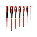 BE-9887S ERGO™ VDE Insulated Screwdriver Set, 7 Piece