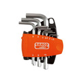 BE-9878 Metric Hex L-Key Set, 9 Piece