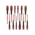 BE-9878SL ERGO™ Slim VDE Insulated Screwdriver Set, 12 Piece