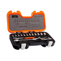 S160 1/4in Drive Socket Set, 16 Piece