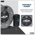 Sealey BCR25RCD 25m Cable Reel with Thermal Trip & RCD Plug 4 x 230V