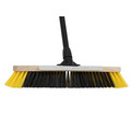 Dual Fill Soft PET Broom with Metal Scraper 457mm (18in)