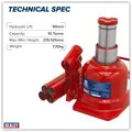 Sealey BJ10LE Low Profile Telescopic Bottle Jack 10 Tonne