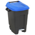Sealey BM100PB Refuse/Wheelie Bin with Foot Pedal 100L - Blue
