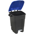Sealey BM100PB Refuse/Wheelie Bin with Foot Pedal 100L - Blue