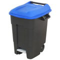 Sealey BM100PB Refuse/Wheelie Bin with Foot Pedal 100L - Blue