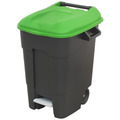 Sealey BM100PG Refuse/Wheelie Bin with Foot Pedal 100L - Green