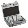 Bosch 2608594434 Professional Multi Material PC Plus Hole Saw Set 14 Pieces