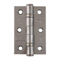 Eclipse 76x51x2mm - Satin Nickel Plated Ball Bearing Hinge Grade 7 - 2 Pk - 14098