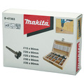 Makita D-47363 5 Piece Forstner Drill Bit Set