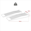 Sealey CAR3000LR Car Ramps Low Profile 1.5 Tonne Capacity per Ramp 3 Tonne Capacity per Pair