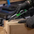 Rika SNKN001 Rikä Heavy Duty Snap-Off Utility Knife | 5 Spare SK2M Blades | Self-Reloading