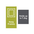 Command™ COM17209 Command™ Picture Hanging Strips Set, Medium & Large (Pack 12)