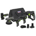 Sealey 5 x SV10.8 Series Cordless Power Kit 10.8V - 2 Batteries