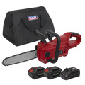 SV20 Series 25cm Cordless Chainsaw Kit 20V 4Ah - 2 Batteries