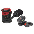Sealey SV20 Series 125mm Cordless Orbital Palm Sander Kit 20V - 2 Batteries