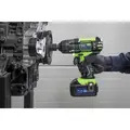 Sealey 2001LEHVCOMBO Trolley Jack & Cordless Impact Wrench Combo - Green