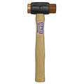 Sealey CRF15 Premier Copper/Rawhide Faced Hammer with Hickory Shaft 1.5lb
