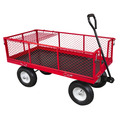 Sealey CST806 Platform Truck with Sides Pneumatic Tyres 350kg Capacity