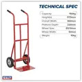 Sealey CST983 Sack Truck with Solid Tyres 150kg Capacity