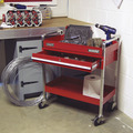 Sealey Superline PRO® Heavy-Duty Trolley with Lockable Drawer 2-Level