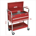 Sealey Superline PRO® Heavy-Duty Trolley with Lockable Top & 2 Drawers 2-Level