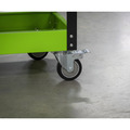 Sealey CX110HV Superline PRO&reg; Heavy-Duty Workshop Trolley 3-Level - Hi-Vis Green