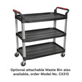 Composite Workshop Trolley 3-Level/3 Wall
