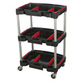 Sealey CX313 Composite Workshop Trolley with Parts Storage 3-Level