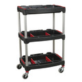 Sealey CX313 Composite Workshop Trolley with Parts Storage 3-Level