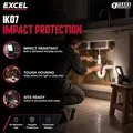 Excel EXL10728 10728 18V 1600 Lumens Portable Site Light Body Only