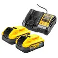 DeWALT DCF961H2T Impact Wrench 2-18v-5Ah Powerstack Batteries 1/2
