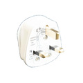 Dencon DCN1689NB 3 Pin Fused Plug 13A White