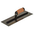 DEWALT DDW2987 Drywall 0.5mm FLEX Stainless Steel Curved Trowel, Leather Handle 14in