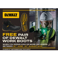 DeWALT DCE088D1G Self-Levelling Green Cross Line Laser 12V 1 x 2.0Ah Li-ion