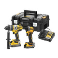 DCK2052H1E1T Twin Kit 18V 1 x 1.7Ah & 1 x 5.0Ah Li-ion