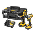 DeWALT DEWDCK2062P2 Power Tools DCK2062P2T XR Brushless Twin Pack 18V 2 x 5.0Ah Li-ion XMS25DEWPACK