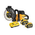 DeWALT DCS691X2 XR FlexVolt 230mm Cut-Off Saw 54V 2 x 9.0Ah Li-ion