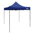 Sealey DG127 Dellonda Premium 2x2m Pop-Up Gazebo, Heavy Duty, PVC Coated, Water-Resistant Fabric, Supplied with Carry Bag, Rope, Stakes & Weight Bags - Blue Canopy