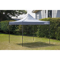 Sealey DG129 Dellonda Premium 2 x 2m Pop-Up Gazebo, Heavy Duty, PVC Coated, Water-Resistant Fabric, Supplied with Carry Bag, Rope, Stakes & Weight Bags - Grey Canopy