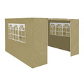 Sealey DG142 Dellonda Premium Side Walls/Doors/Windows for Gazebo/Marquee, Fits 2 x 2m Models - Beige