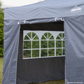 Sealey DG145 Dellonda Premium Side Walls/Doors/Windows for Gazebo/Marquee, Fits 2 x 2m Models - Grey