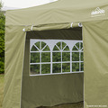 Sealey DG146 Dellonda Premium Gazebo/Marquee Side Walls/Doors/Windows, Fits 3 x 3m Models - Beige