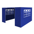 Sealey DG147 Dellonda Premium Gazebo/Marquee Side Walls/Doors/Windows, Fits 3 x 3m Models - Blue