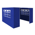 Sealey DG147 Dellonda Premium Gazebo/Marquee Side Walls/Doors/Windows, Fits 3 x 3m Models - Blue