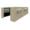 Sealey DG154 Dellonda Premium Side Walls/Doors/Windows for Gazebo/Marquee, Fits 3 x 6m Models - Beige