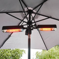Sealey DG176 Dellonda Folding Parasol/Gazebo/Patio Outdoor Infrared Heater, Two Panels, Extra Long 5M Cable, 1600W
