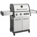 Sealey DG17 Dellonda 4+1 Burner Deluxe Gas BBQ Grill with Piezo Ignition & Thermometer - Stainless Steel