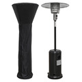 Sealey DG220 Dellonda Freestanding Gas Patio Heater 13kW with wheels for Commercial & Domestic Use, Supplied with Cover, Black